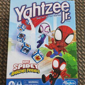 Spidey Amazing Friends Yahtzee Jr Game Marvel TV Show Kids Version COMPLETE 4+